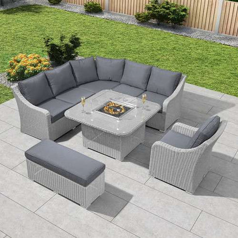 Gas Firepit Table Sets