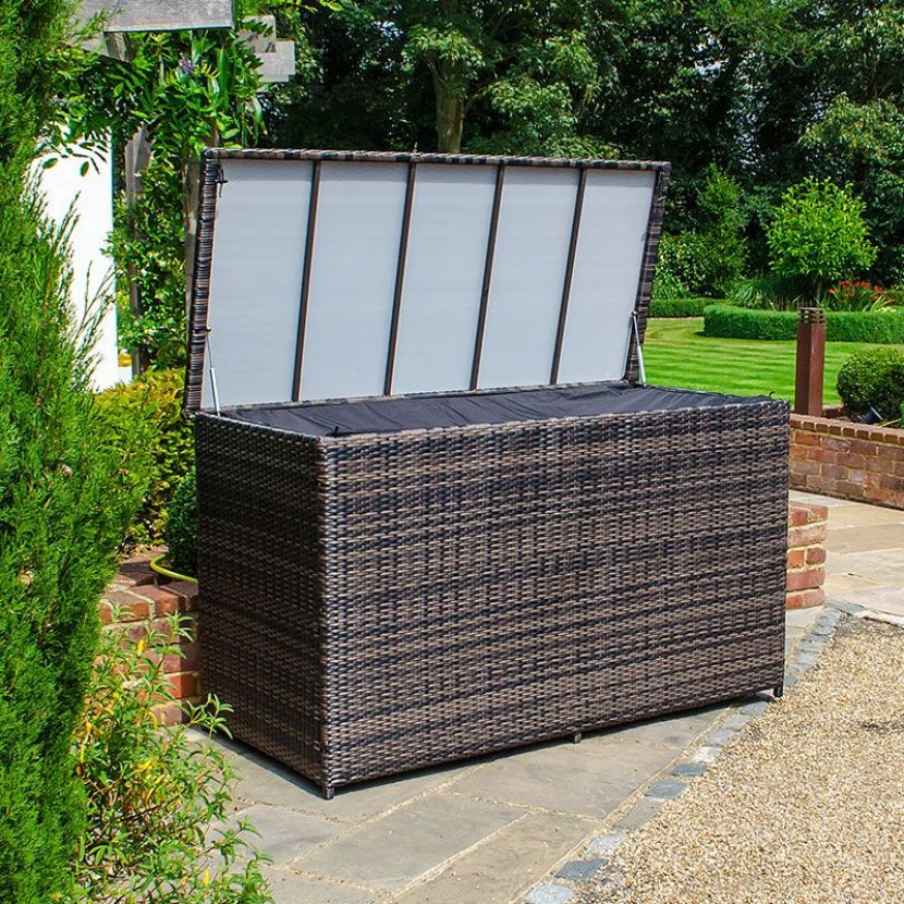 Large Cushion Storage Box – GARDEN FURNITURE - Main Image
