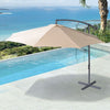 Barbados 3m Round Cantilever Parasol - Crank Operated