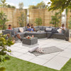 Slate Grey Rattan with Grey Cushions