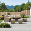 Willow Rattan with Beige Cushions